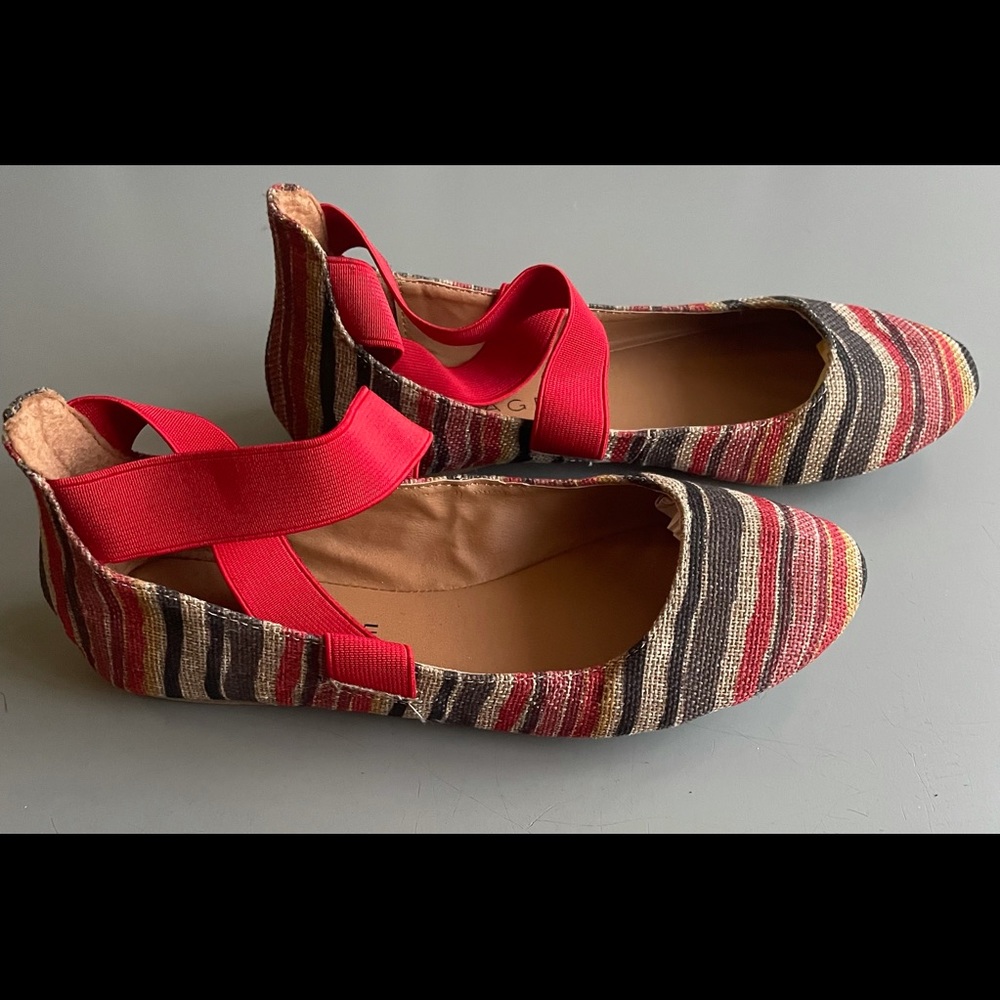 NWOT Rampage Plie Ballet Flats sz 7 - Picture 2 of 6